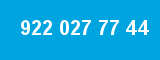 922 027 77 44